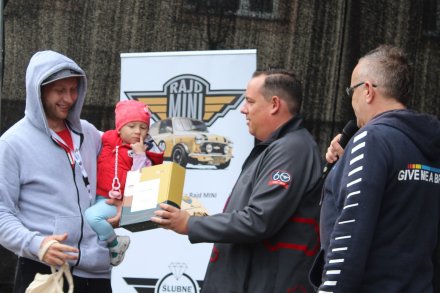 Wręczenie nagród dla uczestników Rajdu MINI